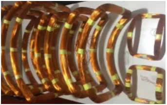 Electromagnetic flowmeter coil